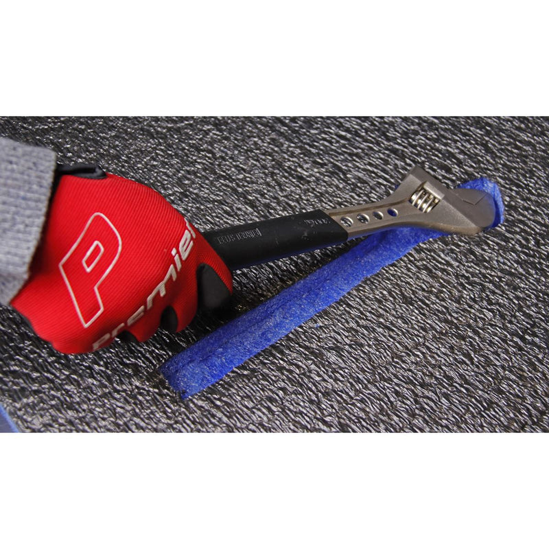 Sealey Easy Peel Shadow Foam Blue/Black 1200 x 550 x 30mm SF30B Sealey - Dynamic Drive