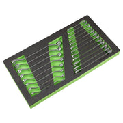 Siegen Siegen Combination & Deep Offset Spanner Set with Tool Tray 20pc S01273 Siegen - Dynamic Drive