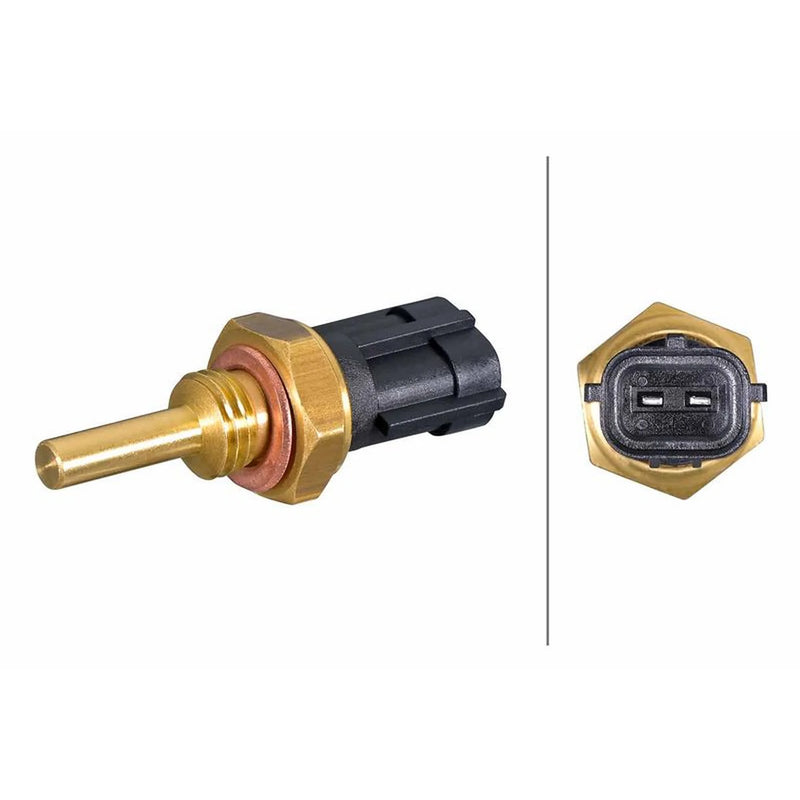 Hella Coolant Temperature Sensor fits Mazda B-Serie 1999-2006 2.2