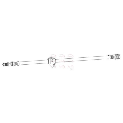 Apec Brake Hydraulic Hose Line Front HOS4301