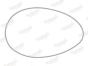 Summit Heated Base Plate With Anti-Dazzle Mirror Glass fits Alfa 156 96 to 07 RHS Summit - Bars 4 Cars