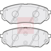 Apec Front Brake Pad Set fits Hyundai Santa Fe IV 2018-2020 2.0 2.2