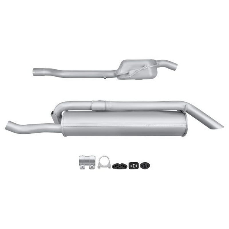 Hella End Silencer Rear fits Fiat Marea Weekend 1996-2003 2.0
