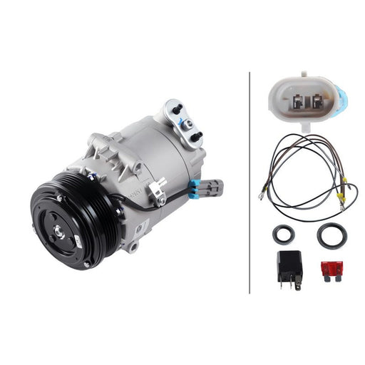 Hella Air Conditioning Compressor fits Opel Astra H 2004-2012 1.4 1.8 2.0