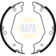 NAPA Parking Brake Shoe Set fits Kia Sorento I 2002-2011 2.4 2.5 3.5