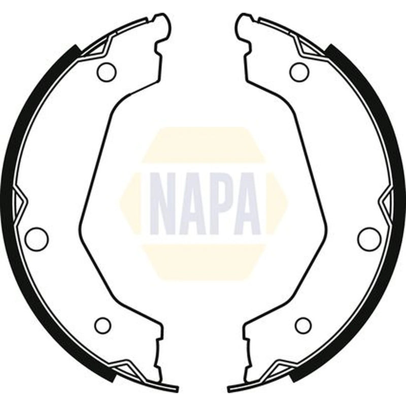 NAPA Parking Brake Shoe Set NBS5053