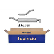 Hella End Silencer Rear fits Seat Ibiza 1993-2002 1.0 1.4 1.9