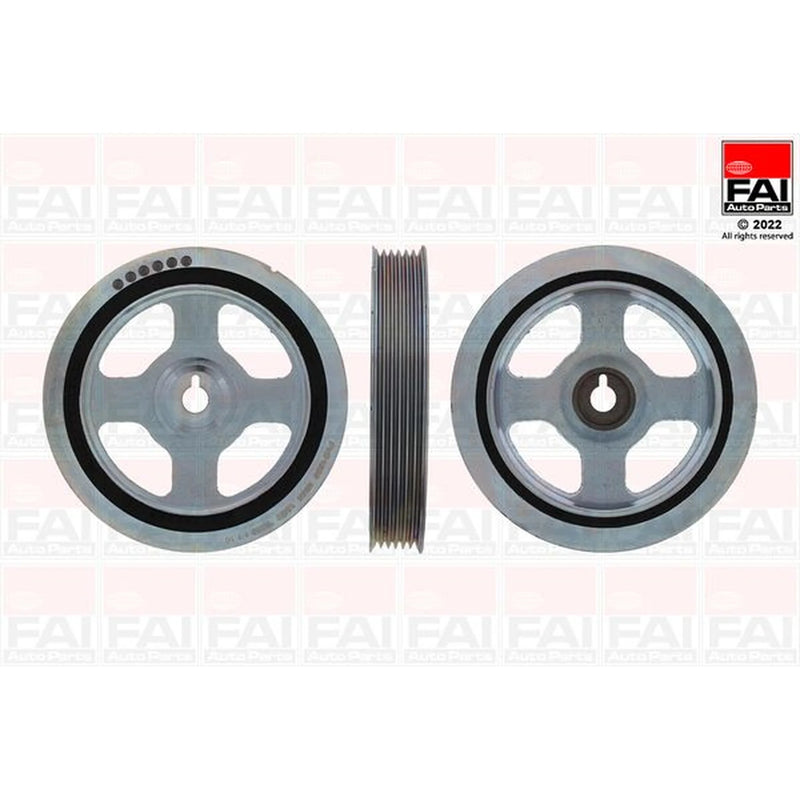 FAI Crank Shaft Belt Pulley fits Hyundai Accent IV 2010-2018 1.4 1.6