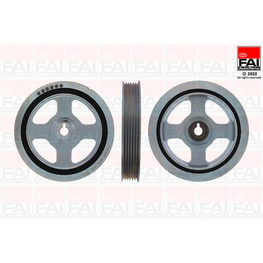 FAI Crank Shaft Belt Pulley fits Hyundai Accent IV 2010-2018 1.4 1.6