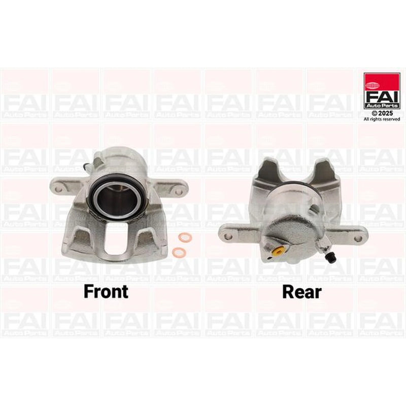FAI Brake Caliper Assembly Front Left fits Nissan Micra C+C III 2005-2010