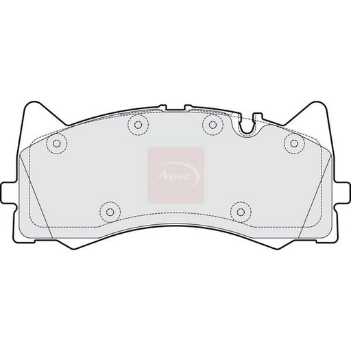 Apec Front Brake Pad Set PAD2176