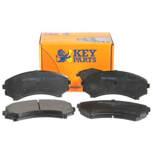 Key Parts 4 x Front Brake Pad Set fits Mazda E 1988-2003