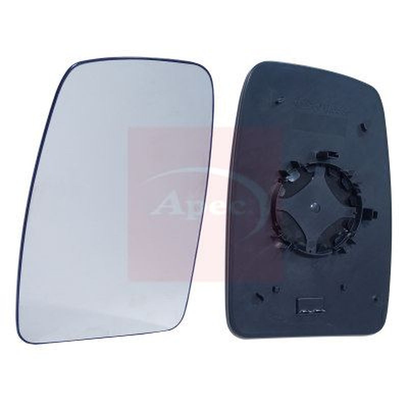 Apec Exterior Wing Mirror Glass Left fits Nissan NV400 2011-2022