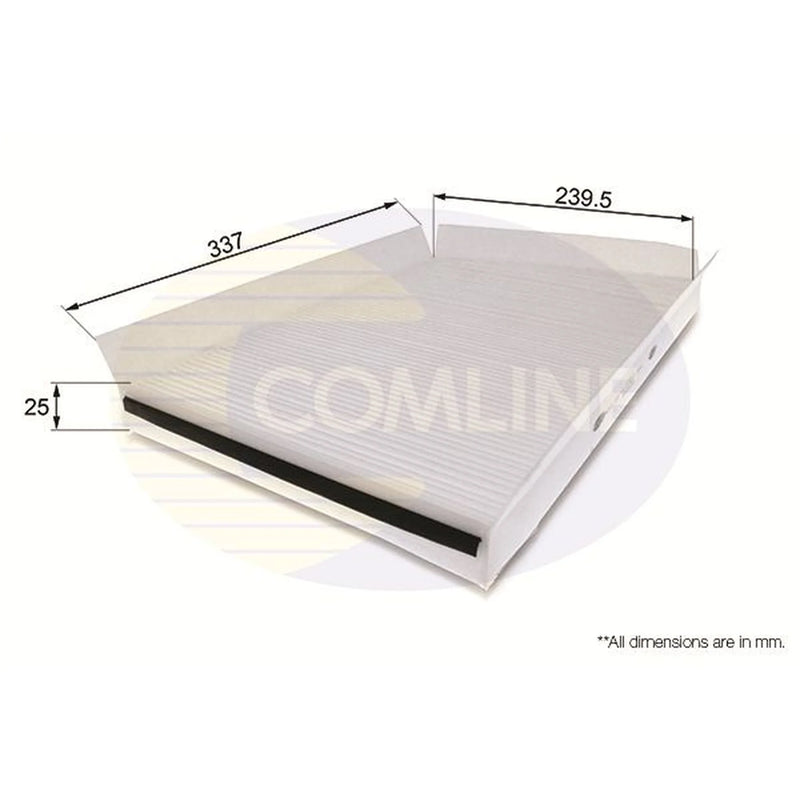 Comline Cabin Air Filter (Pollen Filter) fits Mercedes-Benz C-Class 2000-2008