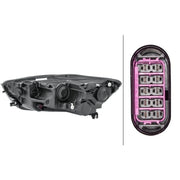 Hella Headlight Headlamp W5W Right 1LJ 011 149-041
