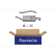Hella End Silencer Rear fits Renault Grand Scénic III 2009-2016 1.5