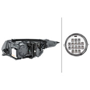 Hella Headlight Headlamp PSY24W Right fits Land Rover Range Rover Evoque