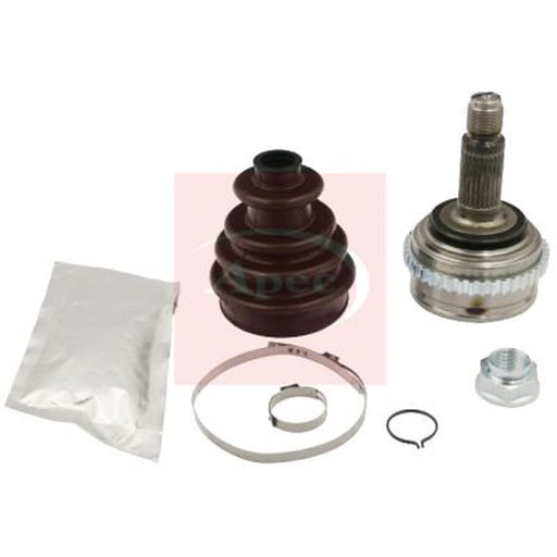 Apec CV Axle Shaft Assembly Wheel Side ACV1066