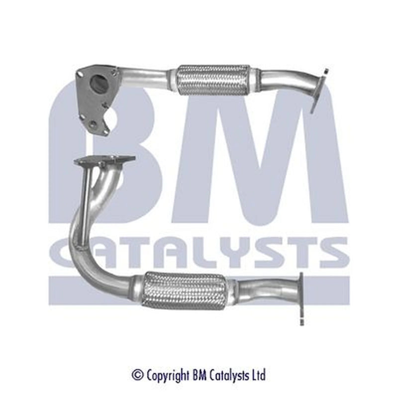 BM Catalysts Exhaust Pipe OD fits Mazda 121 II 1990-1996 1.3