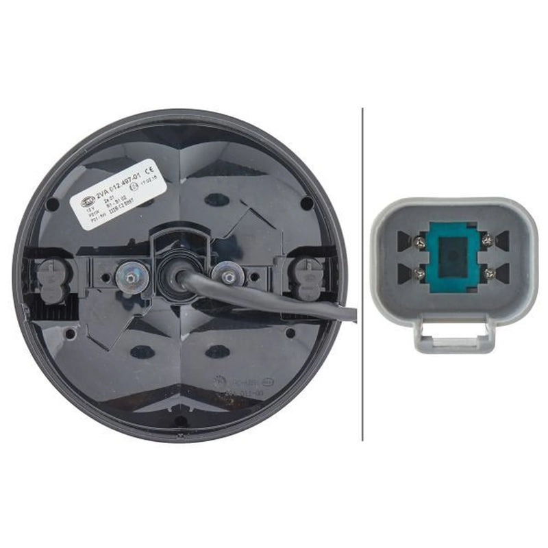 Hella Tail Light / Lamp P21W Left