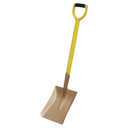 Sealey Square Shovel 240 x 418 x 990mm Non-Sparking NS106 Sealey - Dynamic Drive