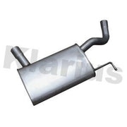 Klarius Box With Centre Pipe Centre fits Audi A3 2013-2020 1.4 1.5