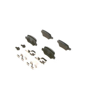 Bosch Front & Rear Pads fits Mercedes-Benz A-Class 2004-2012