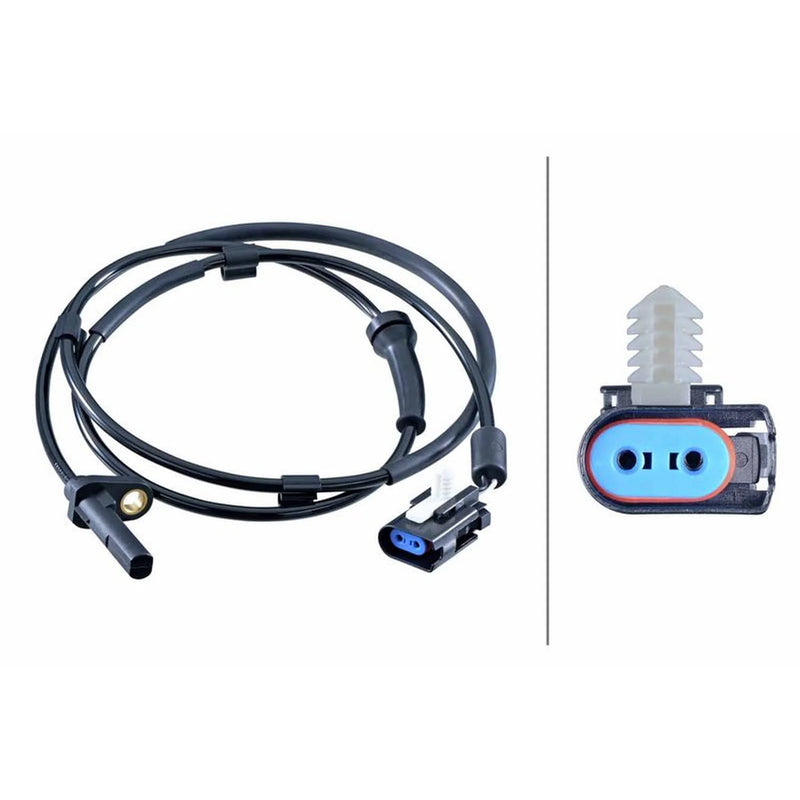 Hella ABS Wheel Speed Sensor Rear 6PU 358 251-321