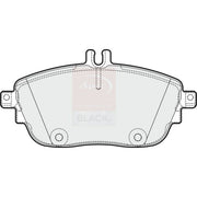 Apec Black Front Brake Pad Set fits Infiniti Q30 2015 on 1.5 1.6 2.0 2.2