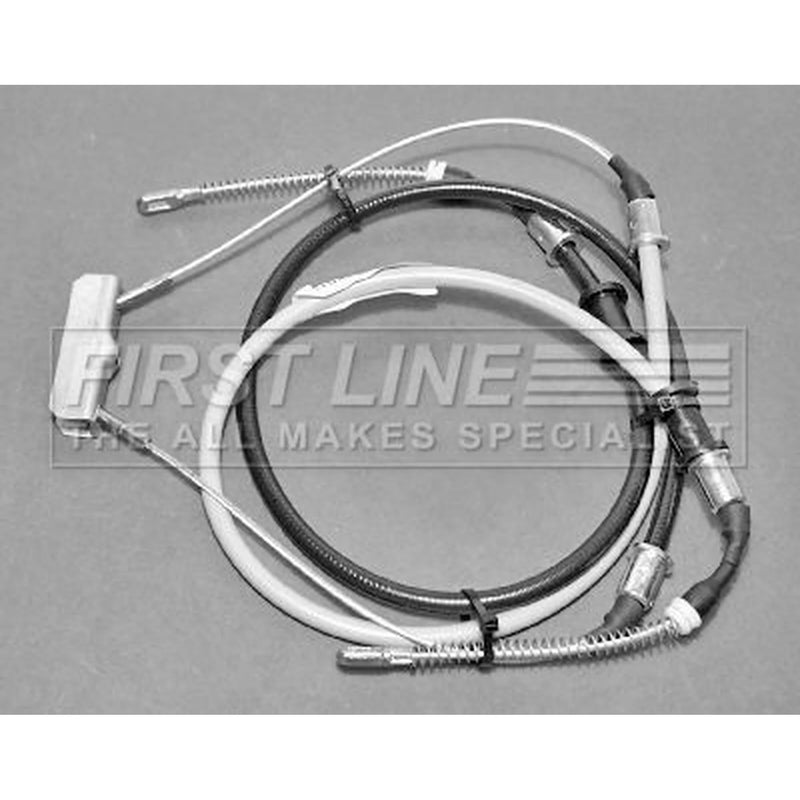 First Line Handbrake Cable Left Rear fits Opel Astra F 1991-1998 1.4 1.6 1.7 2.0