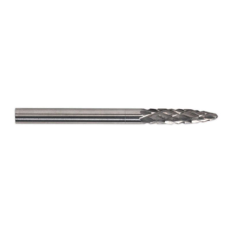 Sealey Micro Carbide Burr Ball Nose Tree Pack of 3 MCB006 Sealey - Dynamic Drive