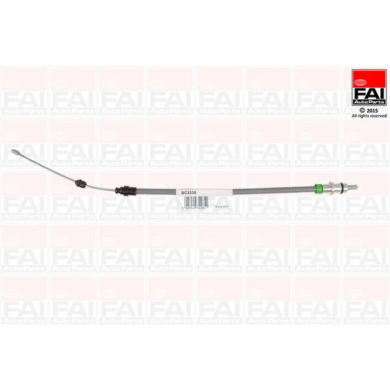 FAI Handbrake Cable Front fits Citroën C8 2002 on 2.0 2.2