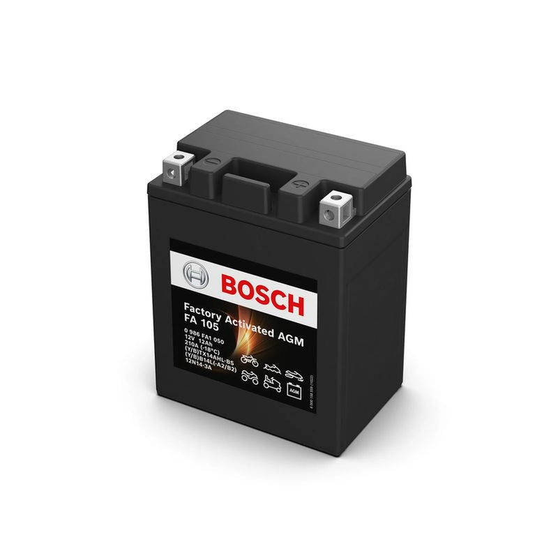 Bosch Batteries Battery 12V 12Ah 210A FA105