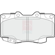 Apec Front Brake Pad Set PD3232