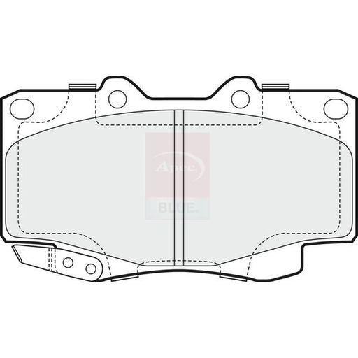 Apec Front Brake Pad Set PD3232
