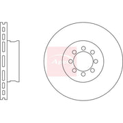Apec 2 x Vented Brake Discs fits Mercedes-Benz Sprinter 5-T Platform 2001-2006