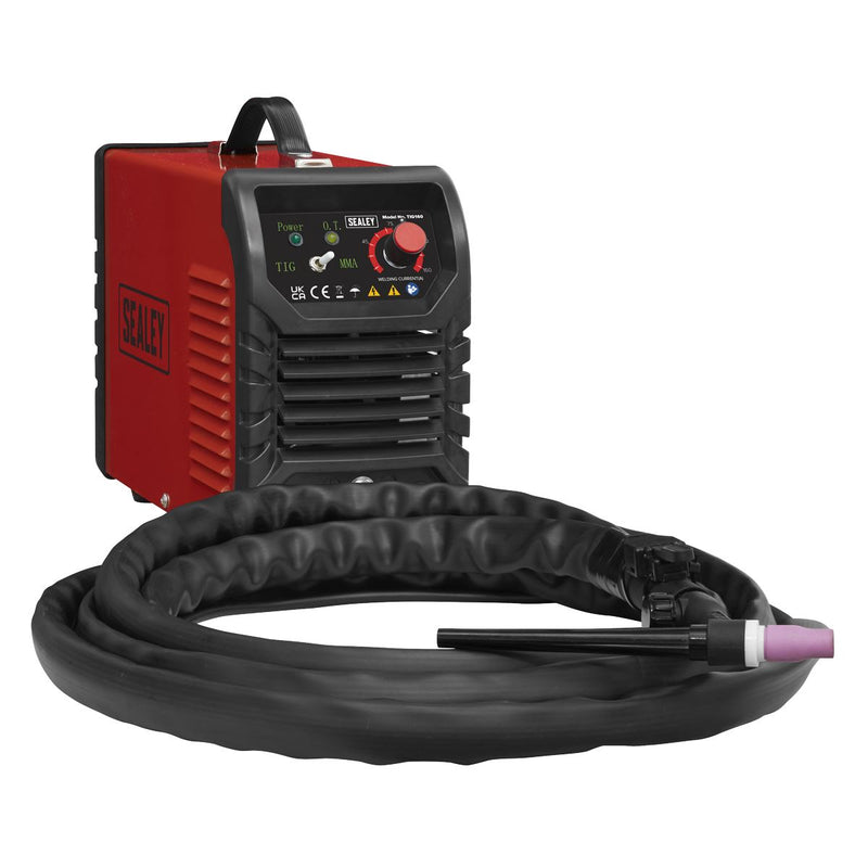 Sealey TIG/mmA Inverter Welder 160A 230V TIG160 Sealey - Dynamic Drive