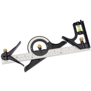 Draper Combination Square with Centre Head and Protractor, 300mm 34704 Draper - Dynamic Drive