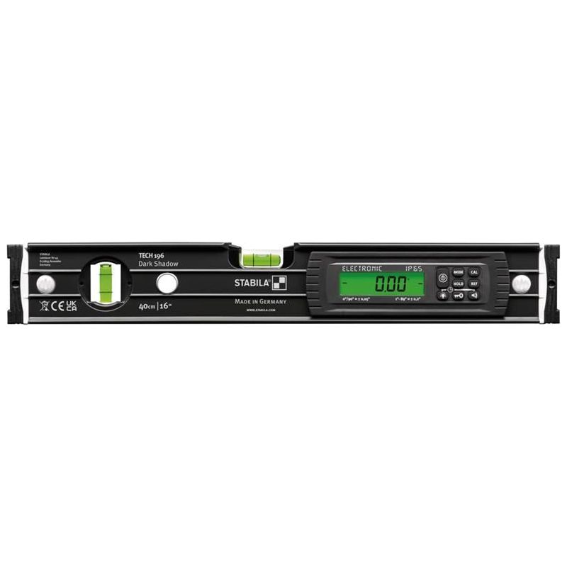 Stabila TECH Dark Shadow Digital Spirit Level 40cm Stabila - Dynamic Drive