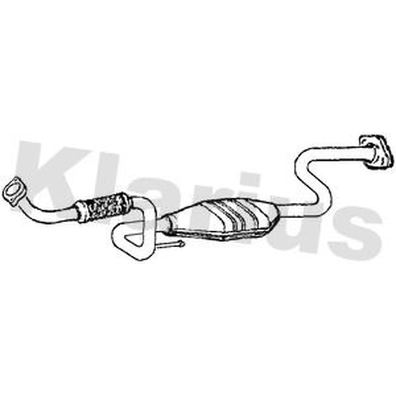 Klarius Catalyst Type Approved With Pipe fits Mercedes-Benz Vito 1997-2003