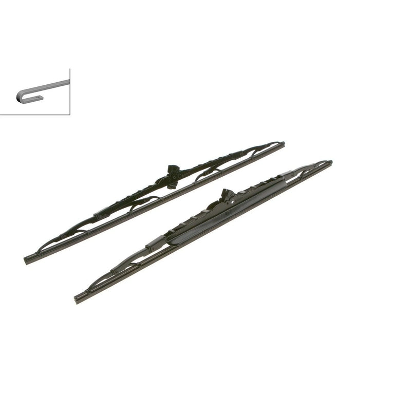 Bosch Twin Spoiler Wiper Blade Set 575mm + 575mm — 575S fits Cadillac Bls