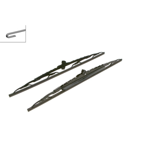 Bosch Twin Spoiler Wiper Blade Set 575mm + 575mm — 575S fits Cadillac Bls