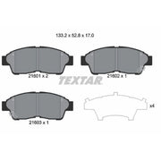 Textar Front Brake Pad Set 2160101