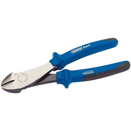 Draper Heavy Duty Soft Grip High Leverage Diagonal Side Cutter, 180mm 68893 Draper - Dynamic Drive