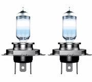 Lucas H4 12v LightBOOSTER 200% Brighter Upgrade Bulbs Headlight Headlamp Lucas - Dynamic Drive