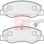Apec Rear Brake Pad Set fits Nissan Interstar 2021-2024