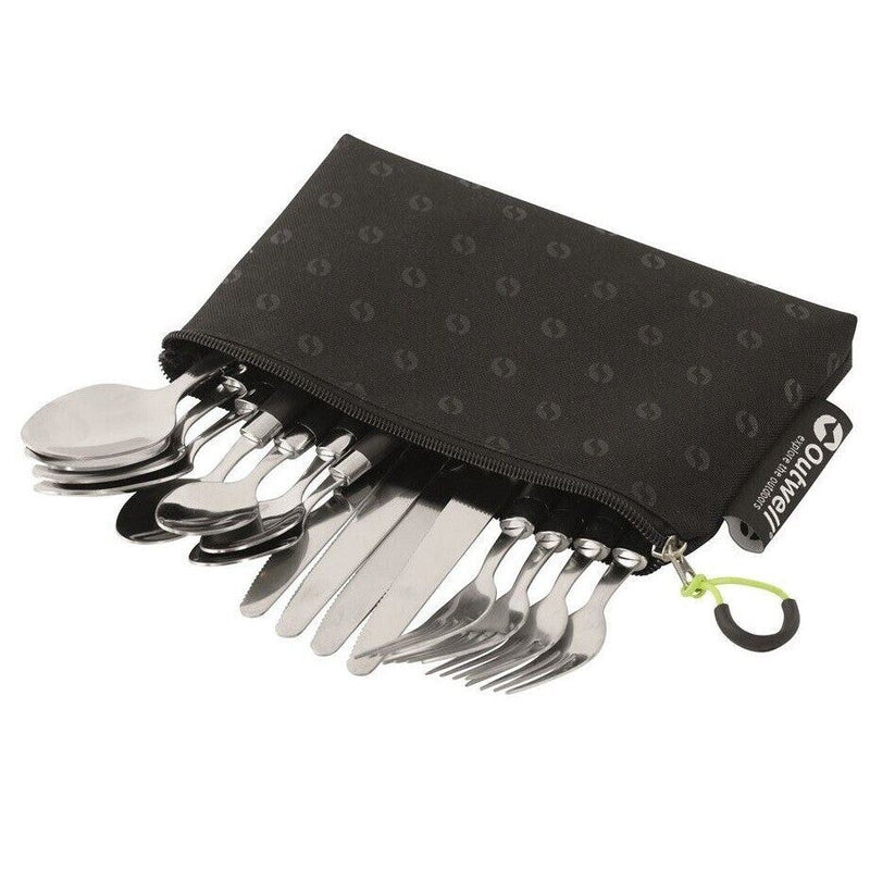 Outwell Pouch Cutlery Set Camping Picnic Cutlery & Carry Case Outwell  - Dynamic Drive