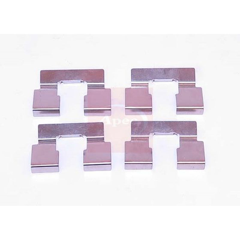Apec Brake Pad Accessory Fitting Kit Front fits MG ZR 2001-2005 2.0