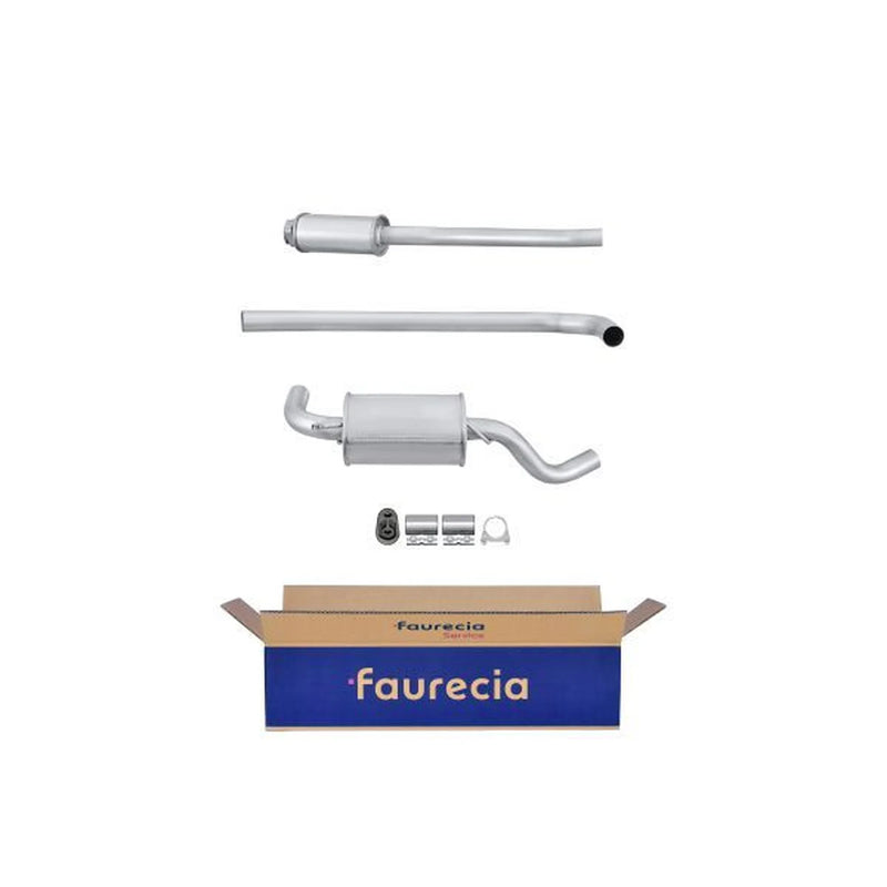 Hella Middle Silencer fits Ford Fiesta 1989-1995 1.4