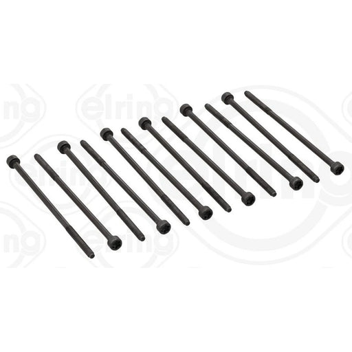 Elring Cylinder Head Bolt Set with Cylinder Head Gasket Kit fits Fiat Coupe